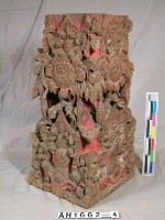 藏品(寺院柱的裝飾)的圖片